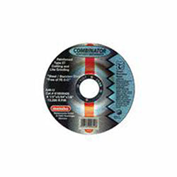 Metabo Wheel, 4 1/2 in Dia, 0.45 in Thick, A 46 U Grit Stainless Steel (469-616500420) Each