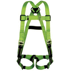 Miller Fall Protection DuraFlex Python Ultra Harnesses, Back D-Ring, Universal (493-P950QCUGN) Each