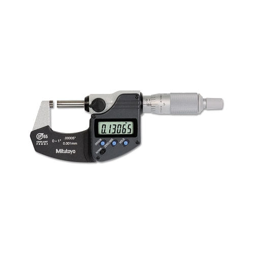 Mitutoyo Mic, Dig, 0-1"/0-25.4 mm (504-293-340-30) Each