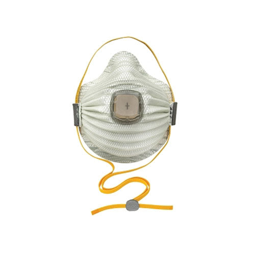 Moldex Airwave N100 Disposable Particulate Respirator, Non-Oil Based, M/L, White (507-4700N100) 1 Box