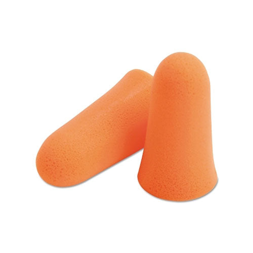 Moldex Mellows Foam Ear Plugs, Polyurethane, Bright Orange, Uncorded (507-6820) 1 Box