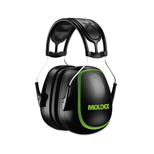 Moldex MX Series Earmuffs, 30 dB, Black/Green, Headband (507-6130) Each