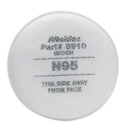 Moldex 8000 Series Particulate Filter, Non-Oil Based Particulates, N95, White (507-8910) Bag of 5 Pairs