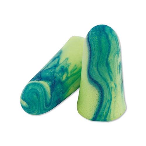 Moldex Soothers™ Moisturizing Disposable Earplugs, Soft Foam, Blue/Green, Uncorded (507-6680) 1 Box