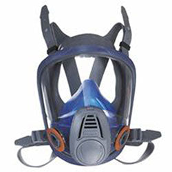 MSA Advantage® 3200 Full-Facepiece Respirator, Large, Rubber Harness (454-10028997) Each