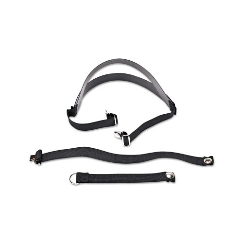 MSA Cradle Suspension Head Harness, Buckle Closure, Black (454-480234) Each