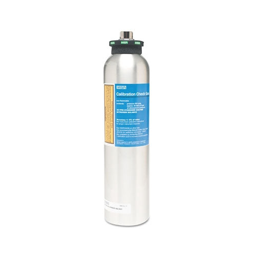 MSA Econo-Cal™ RP Reactive Gas Calibration Cylinder, 34 L, 1.45% CH4, 15% O2, 60 PPM CO, 20 PPM H2S, Aluminum (454-10048280) Each