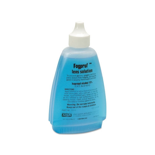 MSA Fogpruf Lens Cleaner, Blue, 4 oz Bottle (454-13016) Each