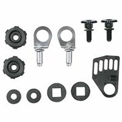 MSA Instant-Release Attachment, for Slotted Caps and Welding Shields, Black (454-456667) Each