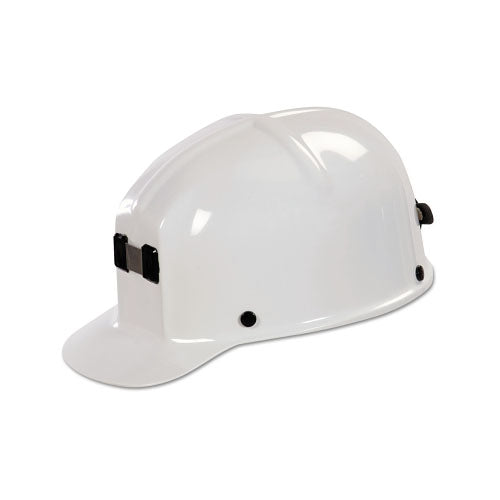 MSA Protective Caps with Fas-Trac Ratchet Suspensions, White (454-475336) Each