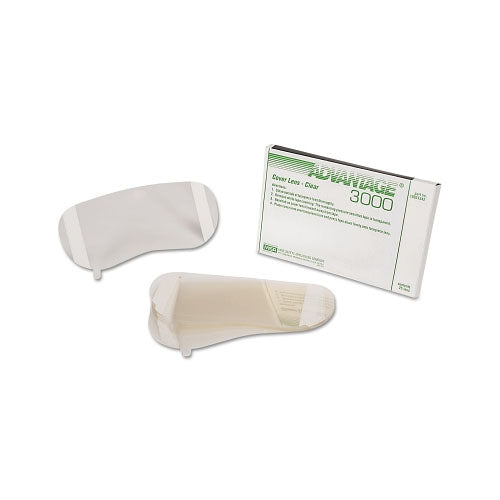 MSA Respirator Mask Lens Cover, Clear (454-10031542) 1 Box