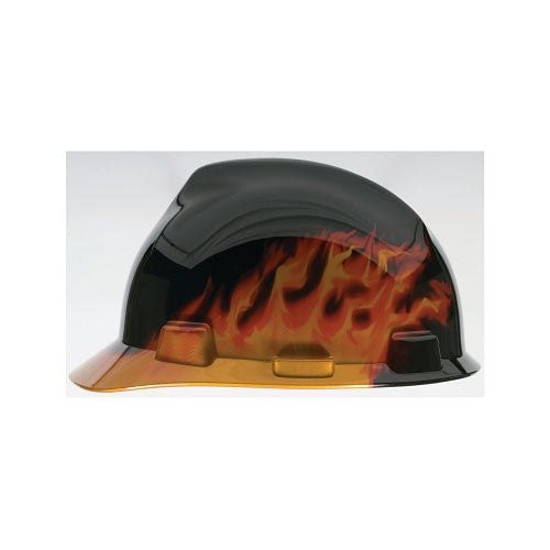 MSA Specialty V-Gard® Protective Cap, 4 Point, Cap, Black Fire (454-10092015) Each