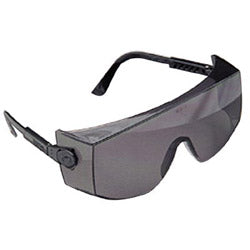 MSA Rx Overglasses, Clear Lens, Anti-Fog, Scratch-Resistant, Tuff-Stuff, Blue Frame (454-10008175) Each