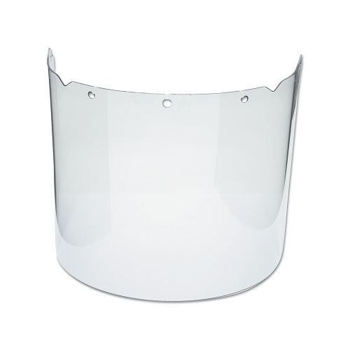 MSA V-Gard® Accessory System Chemicals and Splash Visors, Propionate, Clear, 17 in L x 8 in H (454-10115855) Box of 5
