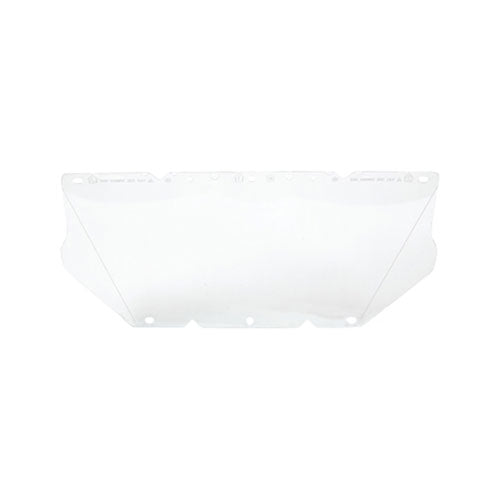 MSA V-Gard® Accessory System General Purpose Visor, Anti-Fog, Anti-Scratch, Clear, 17 in L x 8 in H (454-10115837) Each