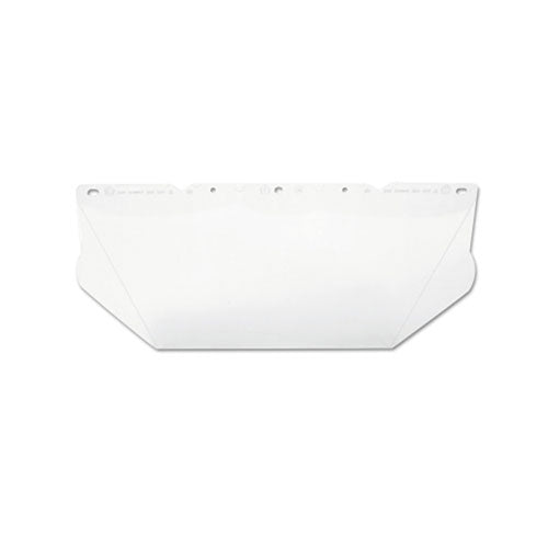 MSA V-Gard® Accessory System General Purpose Visor, Clear, Contoured, 17 in W x 8 in H (454-10115840) Each