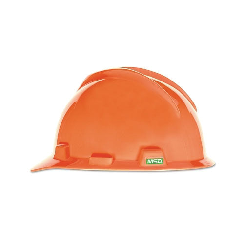 MSA V-Gard Protective Caps, Fas-Trac III, 7 1/2 - 8 1/2, Hi-Viz Orange (454-489364) Each