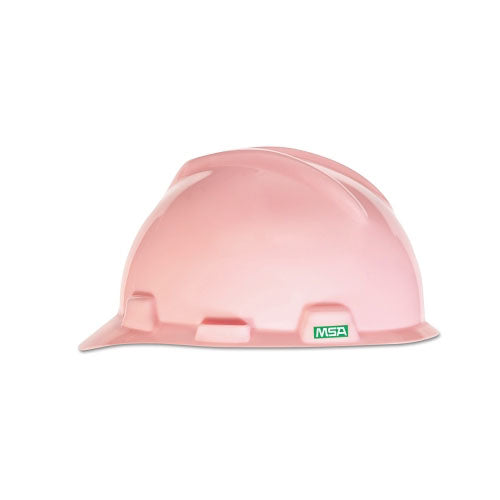 MSA V-Gard Protective Caps and Hats, Staz-On, 6 1/2 - 8, Pink (454-485364) Each