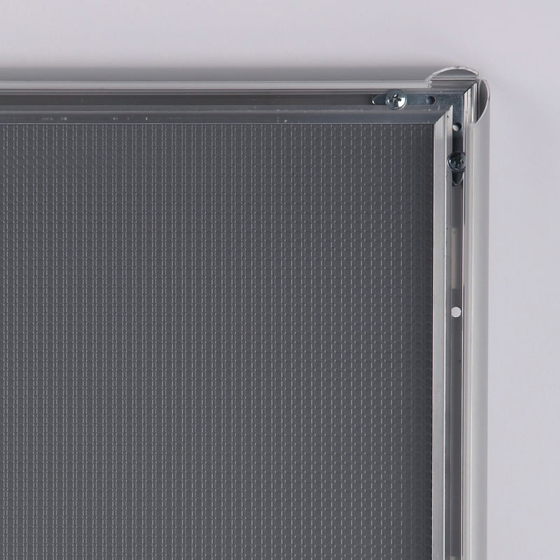 Snap Frame Poster Size: 17"x22" Silver, 1" Mitred (UCN255N012X2990) Each