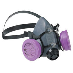 North Safety® 5500 Series Low Maintenance Half Mask Respirators, Small (068-550030S) Each