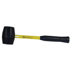 Nupla Rubber Mallet, 2 lb, 16-1/2 in Length, Fiberglass Handle (545-13-120) Each