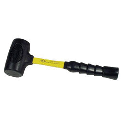 Nupla Power Drive Dead Blow Hammers, 1 lb Head, Yellow (545-10-015) Each