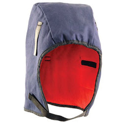 Occunomix Premium Mid-Length FR Treated Winter Liner, Cotton Twill, Fleece Lining, Navy (561-LB600) Each