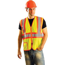 Occunomix Class 2 Mesh Vests, 2X-Large, Hi-Viz Yellow (561-LUX-SSCLC2Z-Y2X) Each