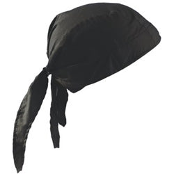 Occunomix Tuff Nougies Deluxe Tie Hats, One Size, Black (561-TN6-06) Each