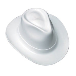 Occunomix Vulcan Cowboy Hard Hats, Ratchet, White (561-VCB200-00) Each