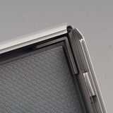 MT Displays Opti Frame 5'' X 7'' Poster Size 0,55" Silver Color Profile, Mitred Corner, With Back Support (UCP145N157x2000) Each
