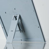 MT Displays Opti Frame 5'' X 7'' Poster Size 0,55" Silver Color Profile, Mitred Corner, With Back Support (UCP145N157x2000) Each