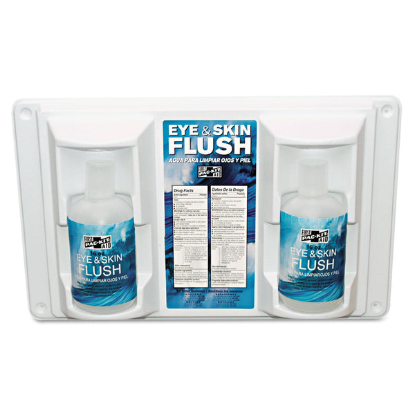 PackIt® Eye & Skin Flush Emergency Station/Replacement Twin Bottles, 16 oz (579-24-102) Each