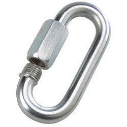 Peerless Chain Company Quick Links, 5/16 in, 1,760 lb Load, Bright Zinc (005-8056335) Case of 20