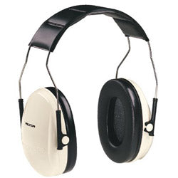 Peltor PELTOR™ Optime™ 95 Earmuff, 21 dB NRR, White/Black, Over the Head (247-H6AV) Each