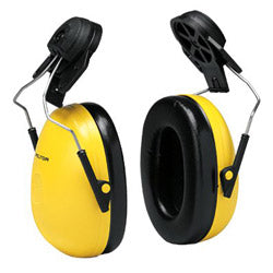 Peltor PELTOR™ Optime™ 98 Earmuff, 23 dB NRR, Yellow, Cap Mount (247-H9P3E) Each