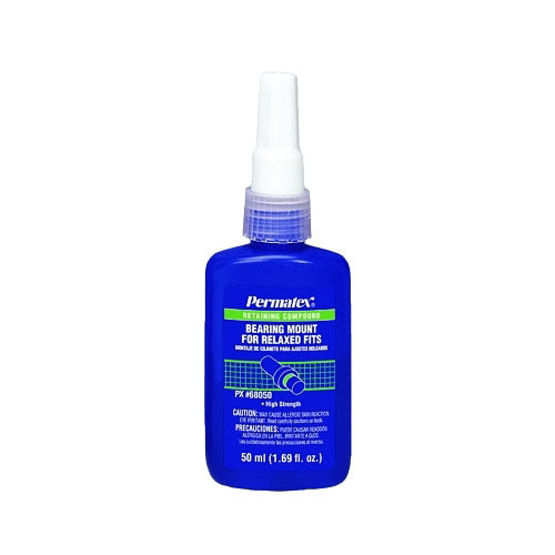 Permatex Bearing Mount for Relaxed Fit, 50 mL Bottle, Green, 3,800 psi (230-68050) 1 Bottle