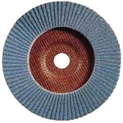 Pferd Inc Type 27 POLIFAN® SG Flap Disc, 4-1/2 in, 60 Grit, 7/8 Arbor, 13,300 RPM, Zirconia (419-62178) Each