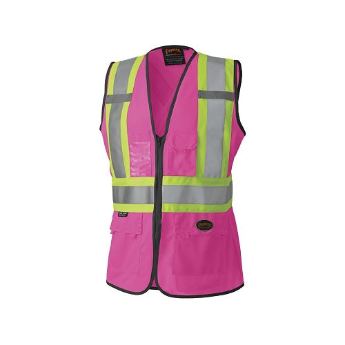 Pioneer 139PKU Ladies Mesh Vest, Size XL, Pink (852-V1021840U-XL) Each