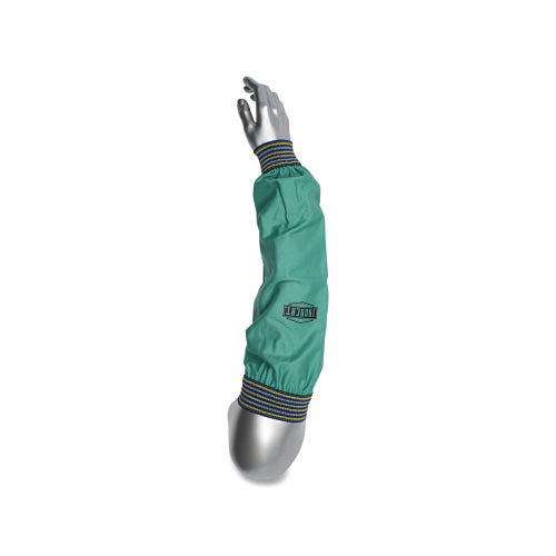 PIP Ironcat® 7070 Flame Resistant Sateen Cotton Cape Sleeves, 8.75 in W x 27.5 in L, 2.25 in Elastic at Ends, Size 23 in, Green (813-707023) 1 Pair