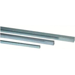 Precision Brand Square Stainless Keystocks, 1/8 in x 12 in (605-57501) Each