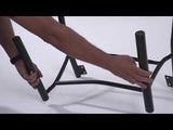 Boss Mid Back Armless Guest Chair, 400 lb capacity, Antimicrobial Vinyl, Black (B9595AM-BK-400) Each