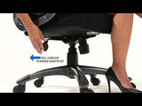 Boss Ribbed High Back Mesh Chair (B6756-BK) Each