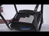 Boss Leather Sled Base Side Chair w/Arms (B9529) Each