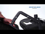 Boss Mid Back Fabric Managers Chair In Black (B8306-BK) Each