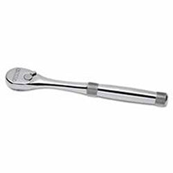 Proto Classic Standard Length Pear Head Ratchet, 1/2 in Dr, 10 in L, Alloy Steel, Knurled Handle (577-5449BL) Each