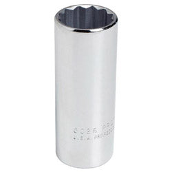 Proto Torqueplus Deep Sockets 3/8 in, 3/8 in Drive, 9/16 in, 12 Points (577-5018) Each