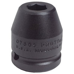 Proto Torqueplus Impact Sockets, 3/4 in Drive, 1 1/4 in Opening, 6 Points (577-07520) Each