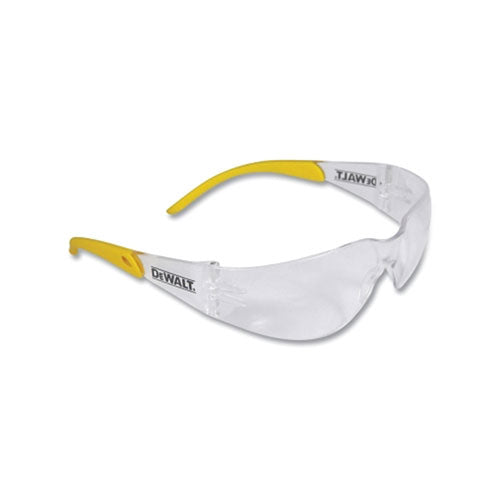 Radians Converter™ Safety Glasses, Clear Lens, Polycarbonate, Hard Coat, Clear/Yellow Frame (292-DPG54-1D) 12 EA / BX