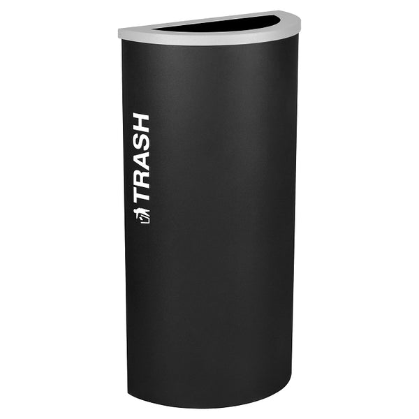Kaleidoscope Half-Round Waste Container (5242) Each